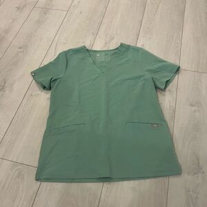 Figs womens scrubs top size M